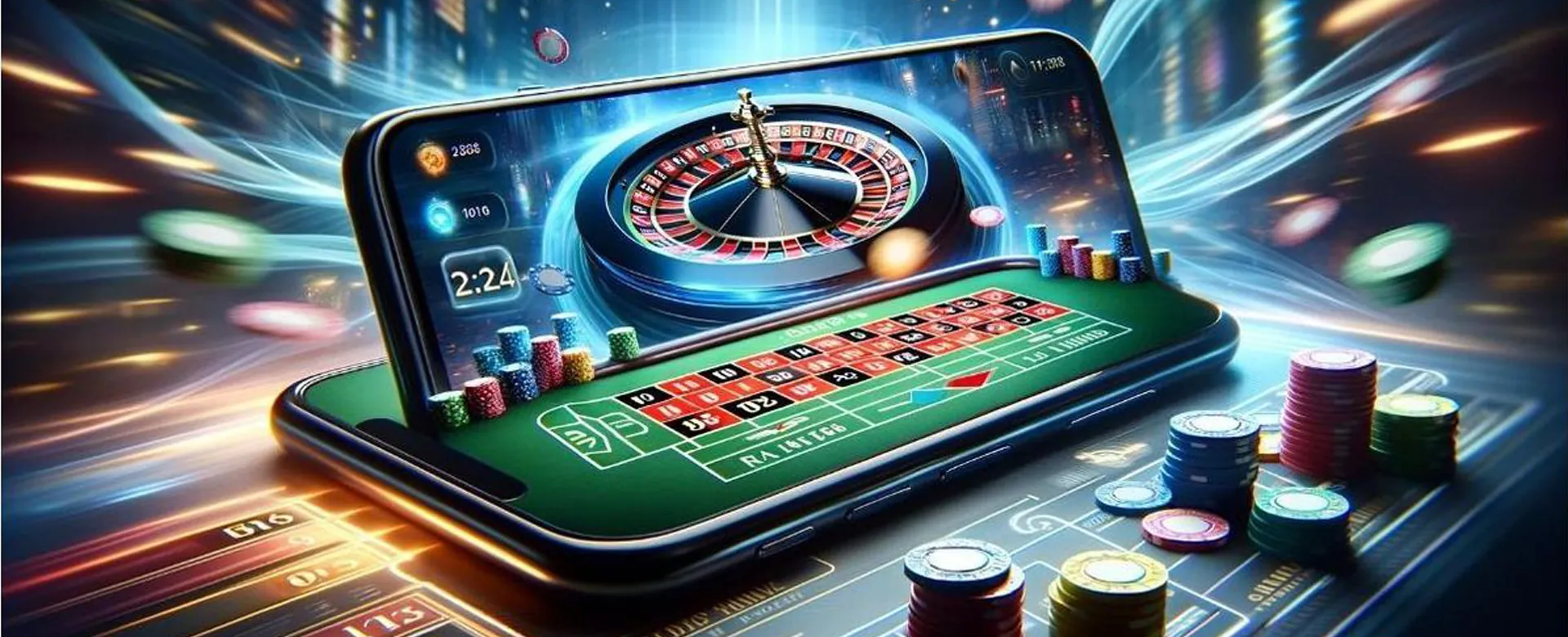 Dynamic background image of a vibrant online casino, highlighting JL Boss Casino login